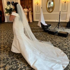 layered cathedral veil- Maggie Sottero
